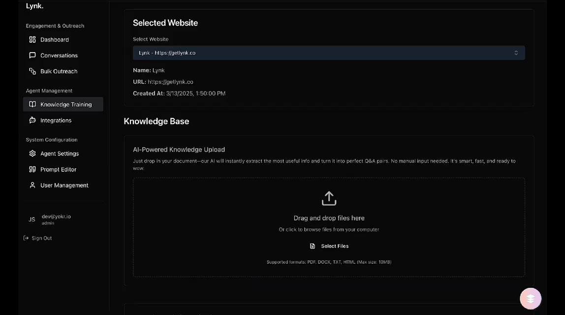Upload your knowledge, no matter how complex.